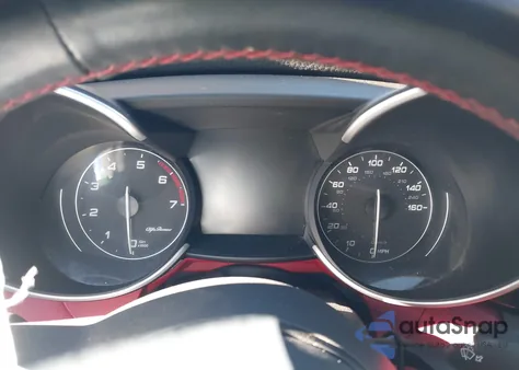 2020 Alfa Romeo Giulia Ti Sport Awd from USA, damaged, VIN ZARFANBN6L7629857